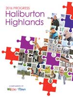 2016 Haliburton Highlands Progress